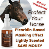 Horse & Rider Fly & Insect Repellent Spray-Refill, 32oz Bundle